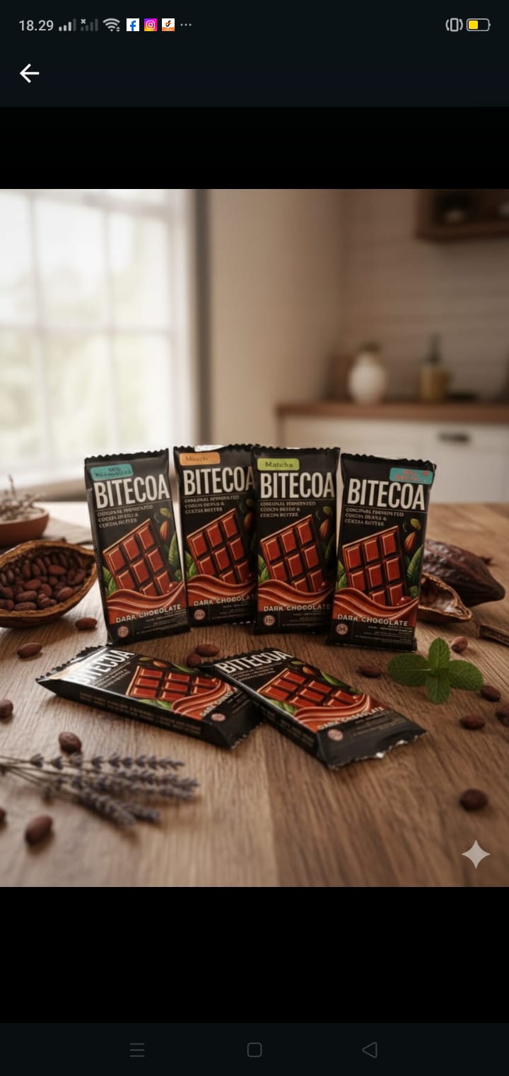 Bitecoa Dark Chocolate Bar